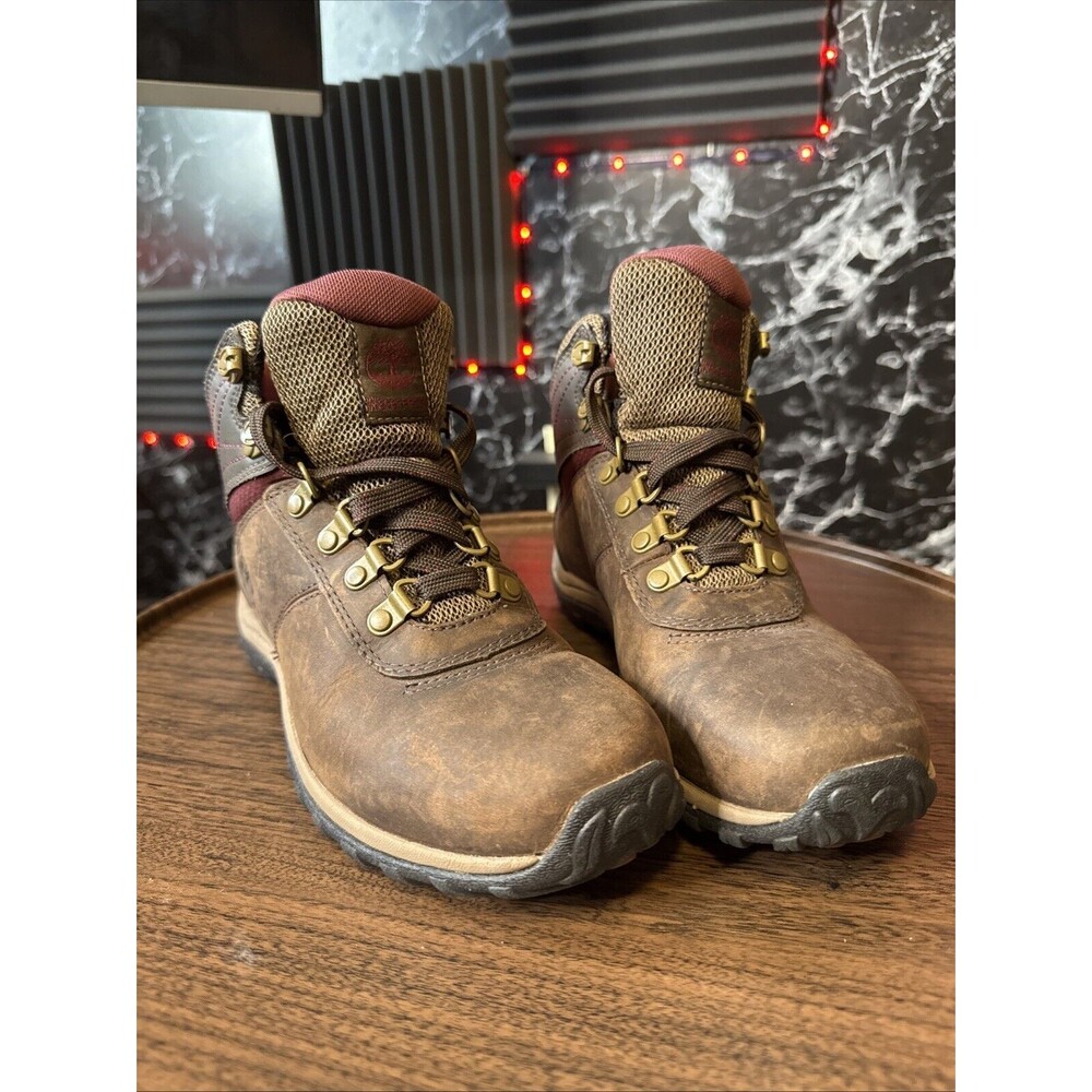 Timberland Women's Norwood Mid Waterproof Hiking Boot Dark Brown Size 7